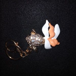 Grab Bag Of Purse Charm Key Chains Lot of 5